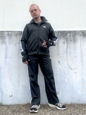 「アイテム（セットアップ）」を使った、塔弁さん（メンズ・172cm）の冬コーディネート