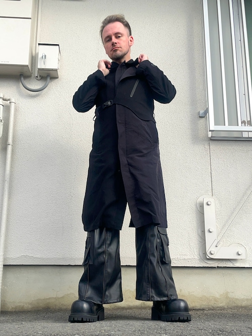 ジャケット・アウター M CH1 WOOL FLANNEL COAT y-3 1741274692_500.jpg