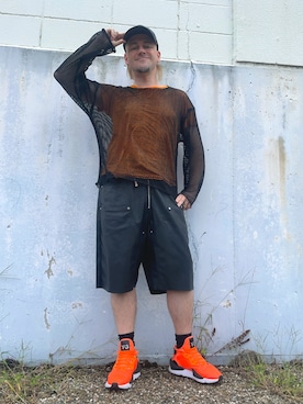 「アイテム（ソックス/靴下）」を使った、塔弁さん（メンズ・172cm）の秋コーディネート