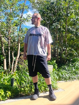 「ハーフパンツ」｜塔弁さん（メンズ・172cm）の秋コーディネート