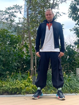 塔弁さん（メンズ・172cm）の春コーディネート