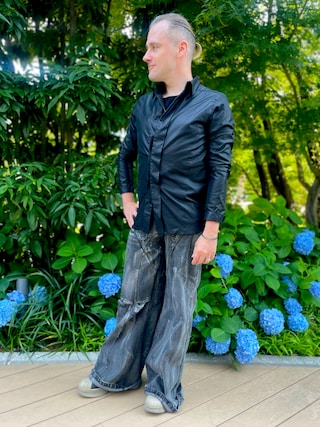 JULIUS（ユリウス）コーティングシームドシャツ 1718591428.jpg