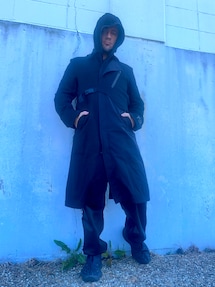 Y-3（ワイスリー）の「W CH1 COAT - STRIPES（ダウンジャケット
