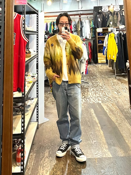 HYSTERIC GLAMOURのアイテムを使った「モヘアカーディガン」の人気