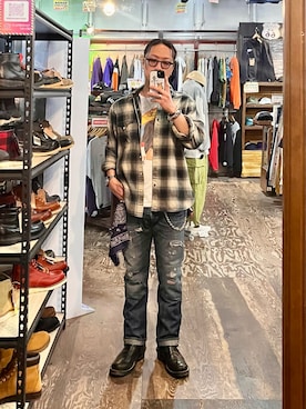 「FLASH POINT(フラッシュポイント)のアイテム(アクセサリー)」を使った、Jackさん(メンズ・171cm)の春コーディネート