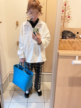 「THE SHINZONE（ザ　シンゾーン）のアイテム（その他アウター）」を使った、rieさん（レディース・160cm）の春コーディネート