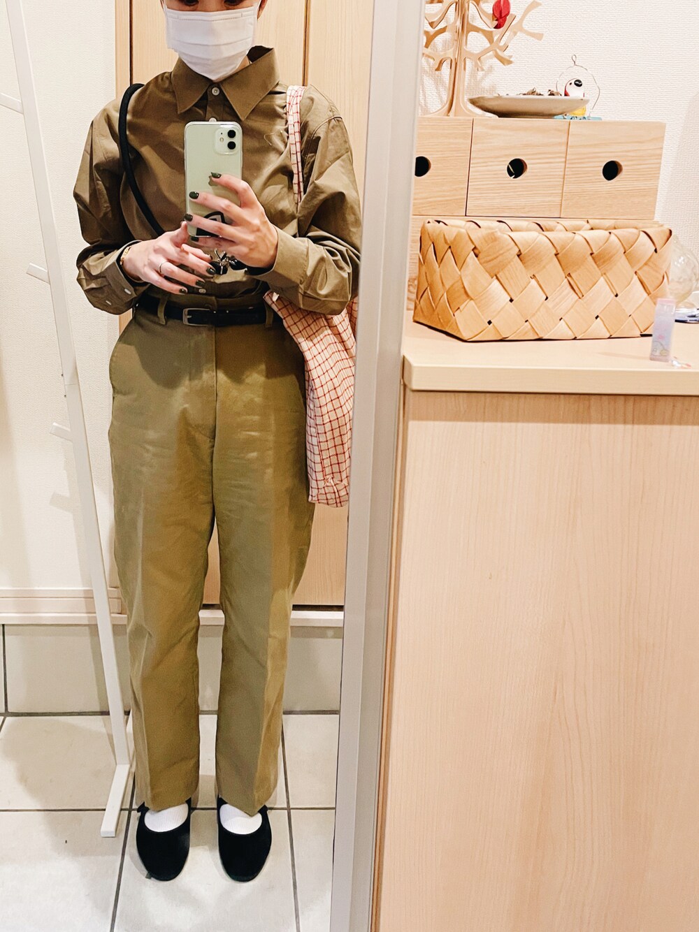 THE SHINZONE HIGH WAIST CHINO PT チノパン Shinzone（シンゾーン）】 WASHED HIGH WAIST CHINO 定番チノパンツ