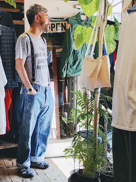 「リーバイス」｜ataco garageさん（メンズ・173cm）の春コーディネート