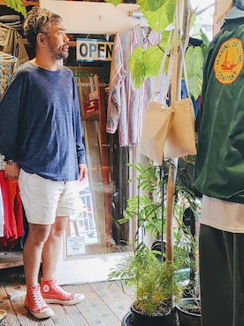 「ラルフローレン」｜ataco garageさん（メンズ・173cm）の春コーディネート