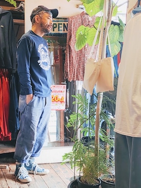 「ユーロワーク」｜ataco garageさん（メンズ・173cm）の春コーディネート