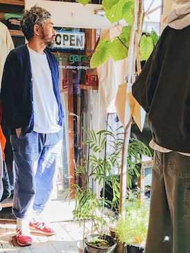 「New Balance」｜ataco garageさん（メンズ・173cm）の春コーディネート