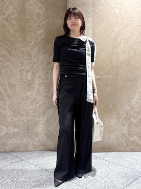 「VIS（ビス）のアイテム（アクセサリー）」を使った、たなかさん（レディース・163cm）の夏コーディネート
