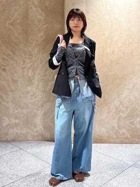 たなかさん（レディース・163cm）の秋コーディネート