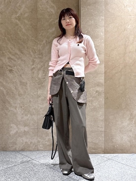 「VIS（ビス）のアイテム（トップス）」を使った、たなかさん（レディース・163cm）の秋コーディネート
