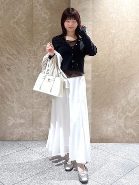 「VIS（ビス）のアイテム（テーラードジャケット）」を使った、たなかさん（レディース・163cm）の春コーディネート