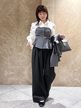 たなかさん（レディース・163cm）の冬コーディネート