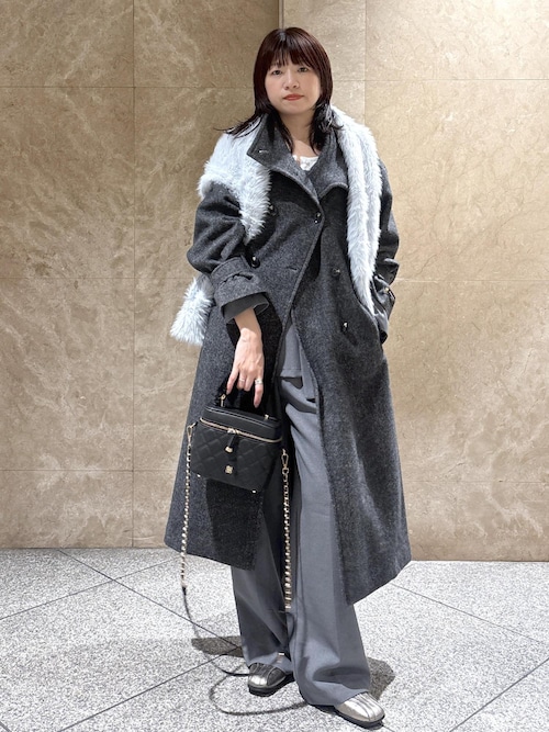 セール】ラビットライクVネックカーディガン/イージーケア・WEB限定