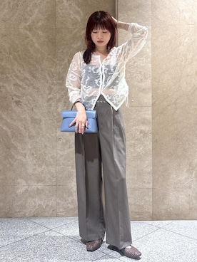 たなかさん（レディース・163cm）の夏コーディネート