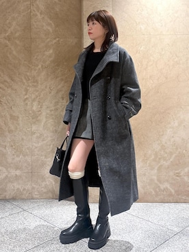 「VIS（ビス）のアイテム」を使った、たなかさん（レディース・163cm）の秋コーディネート