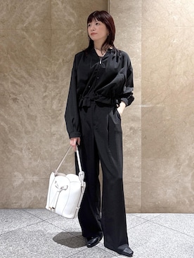 「VIS（ビス）のアイテム」を使った、たなかさん（レディース・163cm）の春コーディネート