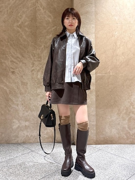 たなかさん（レディース・163cm）の秋コーディネート