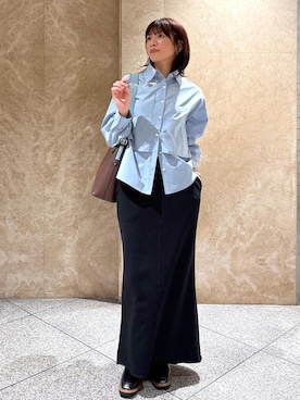 「アイテム（スカート）」を使った、たなかさん（レディース・163cm・30代）の夏コーディネート