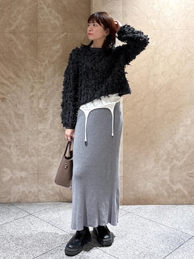 「イエベ春」｜たなかさん（レディース・163cm）の秋コーディネート