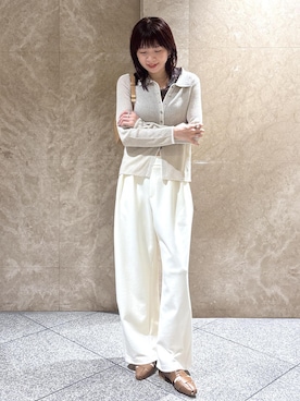 「VIS（ビス）のアイテム（バッグ）」を使った、たなかさん（レディース・163cm）の春コーディネート