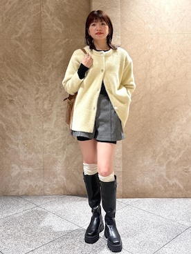 「VIS（ビス）のアイテム」を使った、たなかさん（レディース・163cm）の秋コーディネート