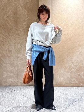 「VIS（ビス）のアイテム」を使った、たなかさん（レディース・163cm）の秋コーディネート