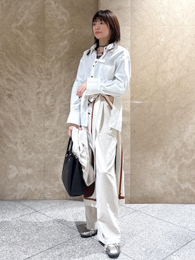 「VIS（ビス）のアイテム（ジャケット/アウター）」を使った、たなかさん（レディース・163cm）の春コーディネート