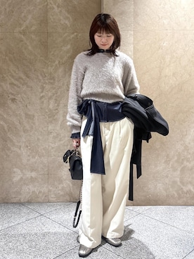 たなかさん（レディース・163cm）の冬コーディネート