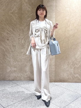 たなかさん（レディース・163cm）の春コーディネート