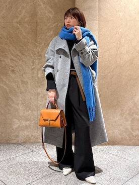 「アイテム（その他アウター）」を使った、たなかさん（レディース・163cm・30代）の秋コーディネート