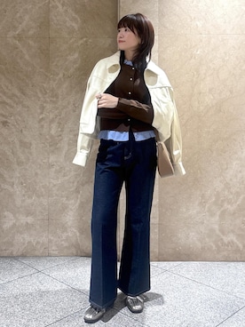 たなかさん（レディース・163cm）の冬コーディネート