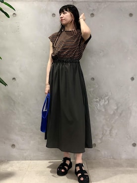 たなかさん（レディース・163cm）の夏コーディネート