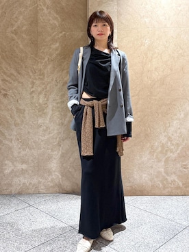 たなかさん（レディース・163cm）の秋コーディネート