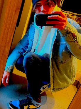 「アイテム（パーカー）」を使った、taさん（メンズ・182cm・20代）の秋コーディネート