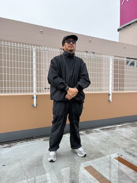 「TEATORA（テアトラ）のアイテム」を使った、スギタさん（メンズ・170cm）の秋コーディネート