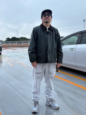 「アイテム（ブルゾン）」を使った、スギタさん（メンズ・170cm）の秋コーディネート