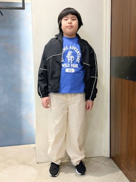 ゆずやさん(キッズ・151cm)の冬コーディネート