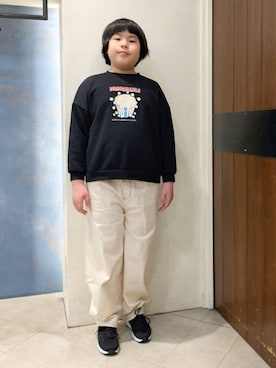 ゆずやさん(キッズ・151cm)の冬コーディネート