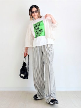𝕪𝕦𝕚さん(レディース・155cm)の夏コーディネート