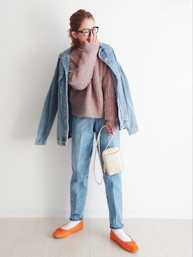 𝕪𝕦𝕚さん(レディース・155cm)の冬コーディネート