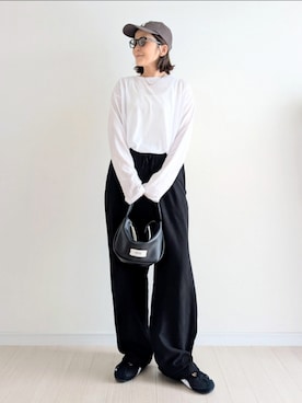 「アイテム（ネックレス）」を使った、𝕪𝕦𝕚さん（レディース・155cm・40代）の夏コーディネート