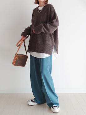 𝕪𝕦𝕚さん（レディース・155cm）の秋コーディネート