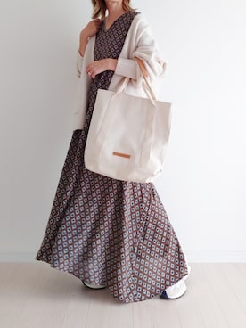 「アイテム（ワンピース/ドレス）」を使った、𝕪𝕦𝕚さん（レディース・155cm・40代）の秋コーディネート