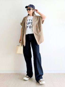 𝕪𝕦𝕚さん(レディース・155cm)の夏コーディネート