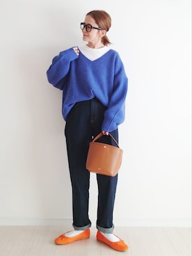 𝕪𝕦𝕚さん(レディース・155cm)の冬コーディネート