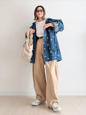 𝕪𝕦𝕚さん（レディース・155cm）の春コーディネート